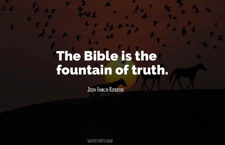 Quotes About The Truth Of The Bible #70225