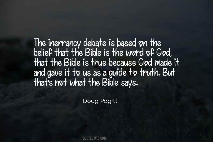 Quotes About The Truth Of The Bible #70363