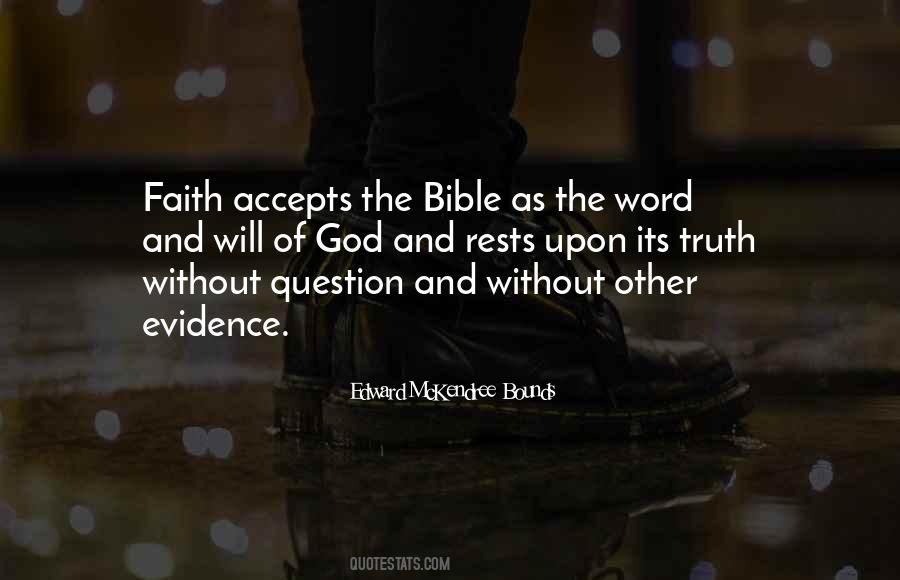 Quotes About The Truth Of The Bible #809935