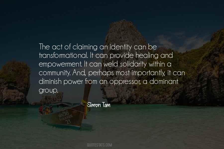 Quotes About Group Identity #1132534