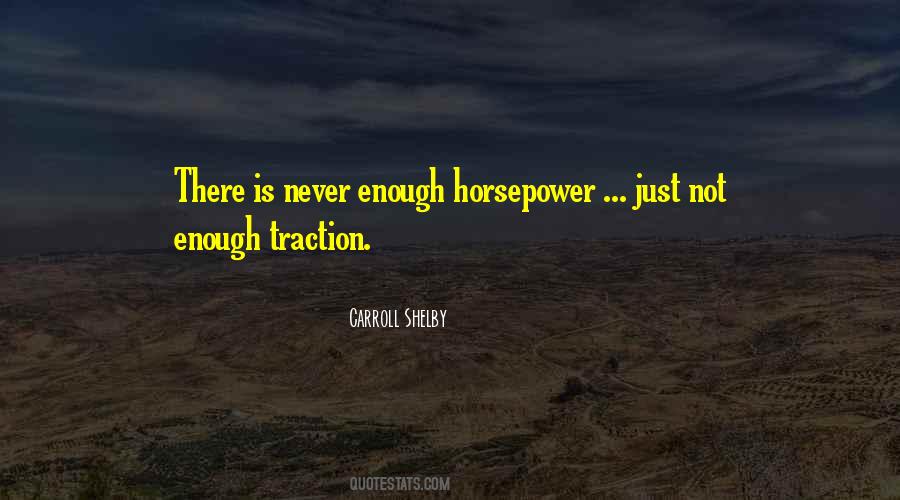 Quotes About Horsepower #818583