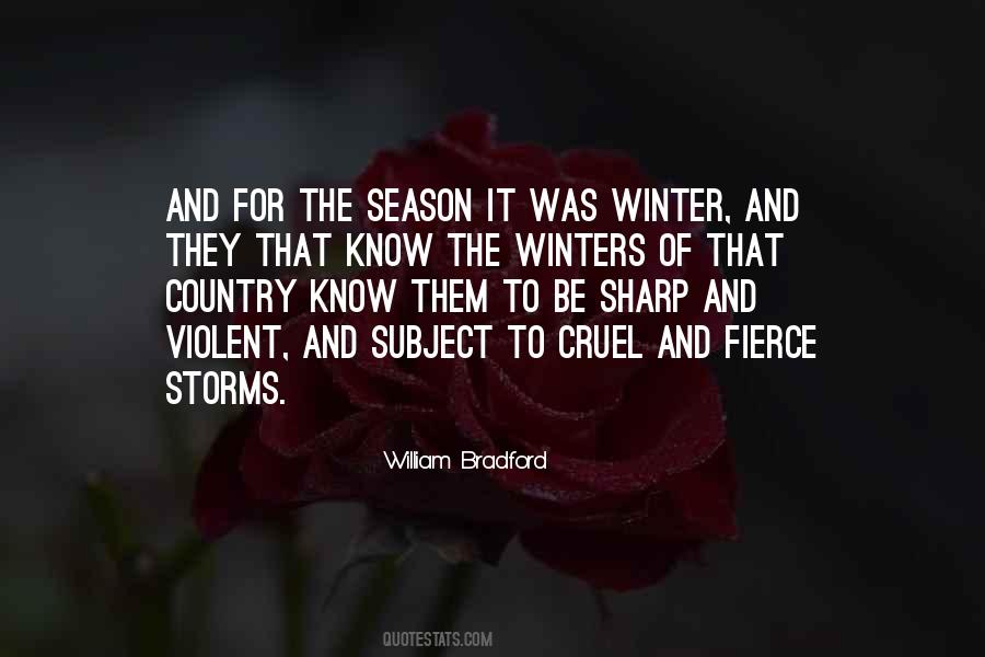 Quotes About Winter Storms #1812084