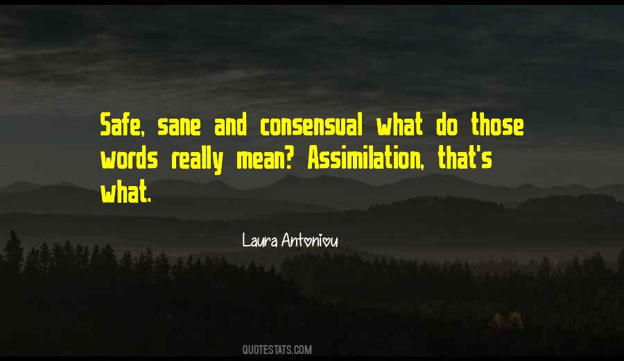 Quotes About Assimilation #1556082