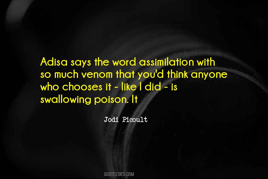 Quotes About Assimilation #985404