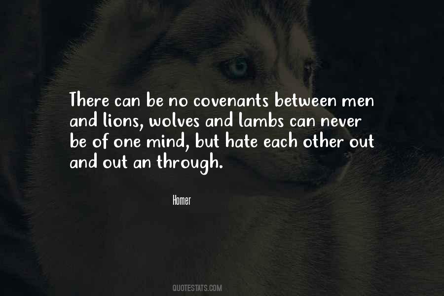 Quotes About Lions And Wolves #1397802