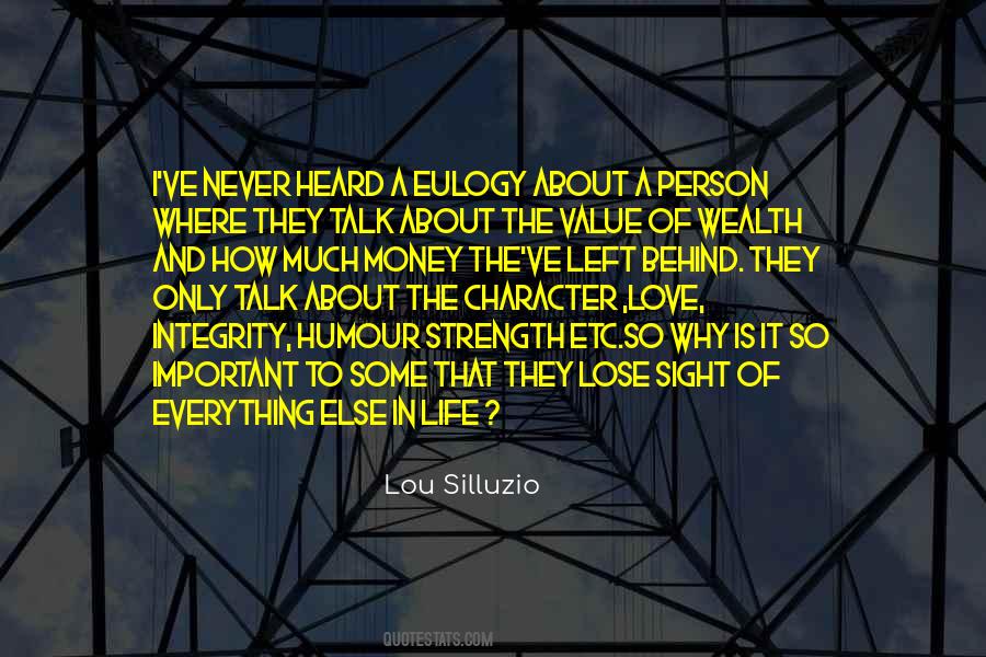 Quotes About Integrity And Love #731524