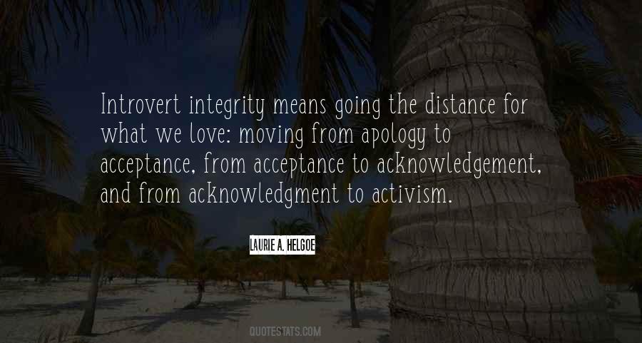 Quotes About Integrity And Love #860957