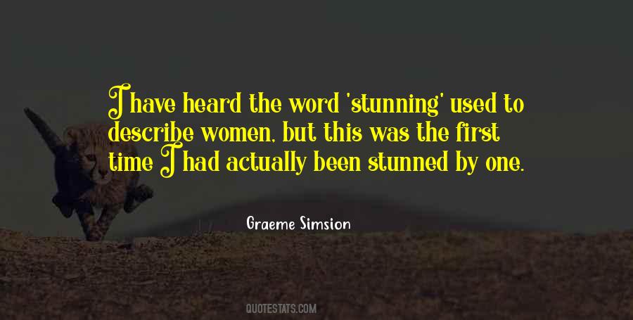 Quotes About Stunned #1016011