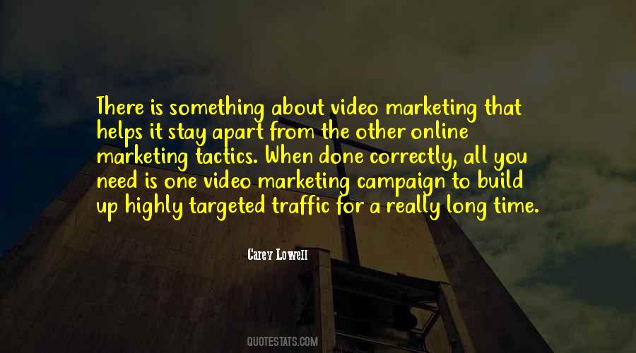 Quotes About Video Marketing #1569801