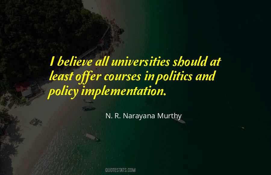 Quotes About Policy Implementation #460488