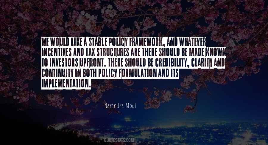 Quotes About Policy Implementation #634673