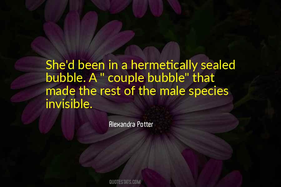 Quotes About Male Species #723379