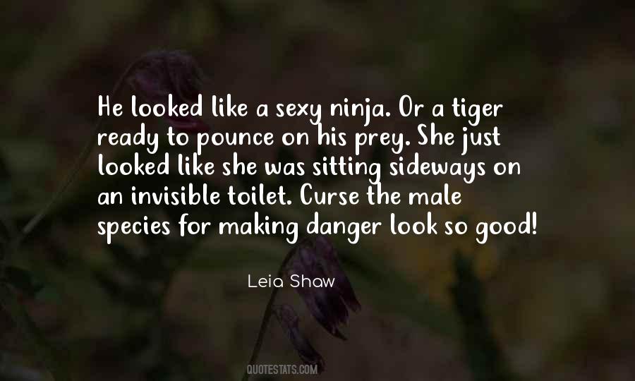 Quotes About Male Species #928812