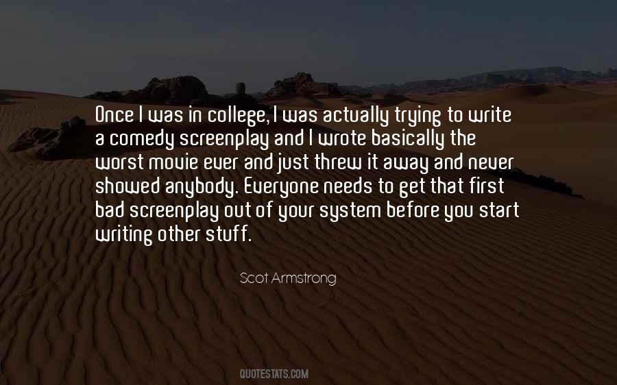 Movie Screenplay Quotes #388068