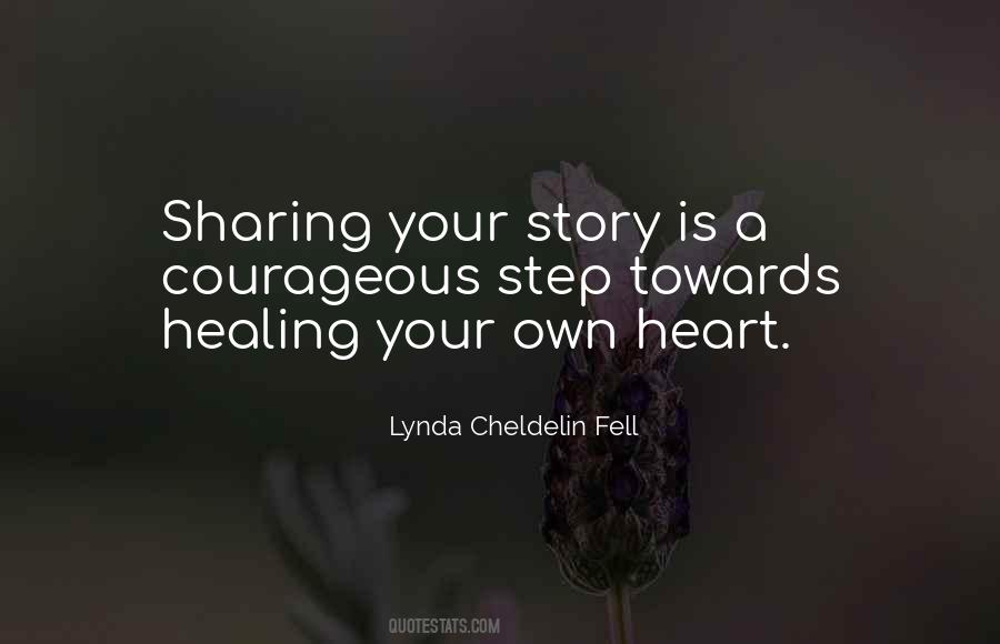 Quotes About Sharing Your Story #37596