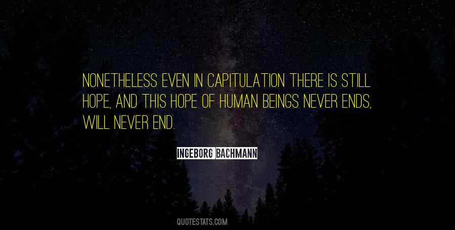 Quotes About Capitulation #100443