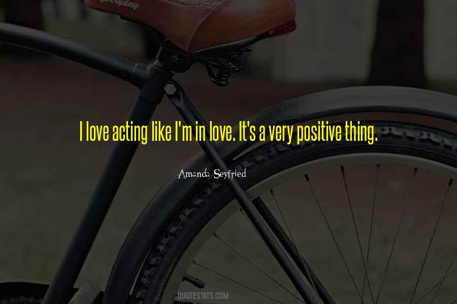 Positive Thing Quotes #983093