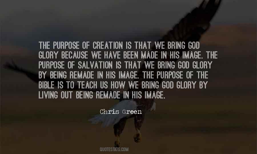 Living For God S Glory Quotes #1179199