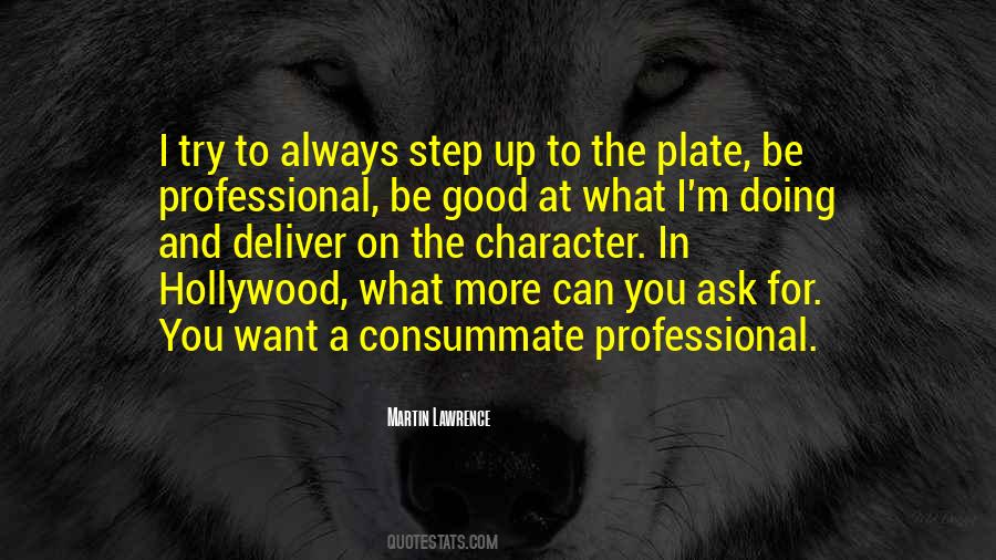 Be Professional Quotes #1799990