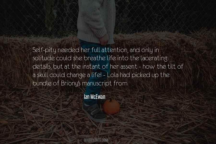 Quotes About How Life Can Change In An Instant #593681