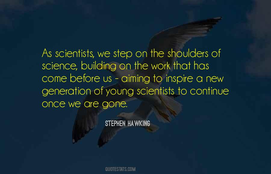 Quotes About Young Scientists #1586568