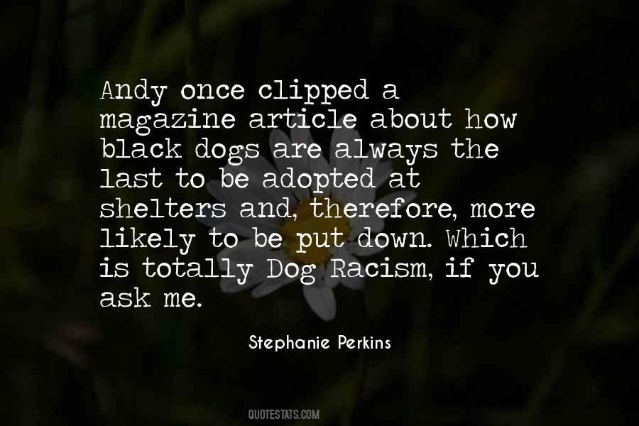 Quotes About Black Dogs #904202