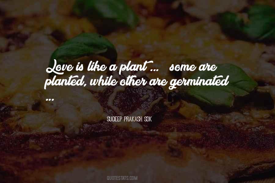 Love Planted Quotes #1503702