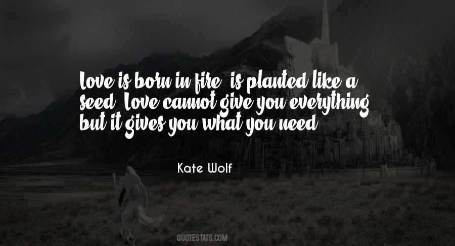 Love Planted Quotes #310854