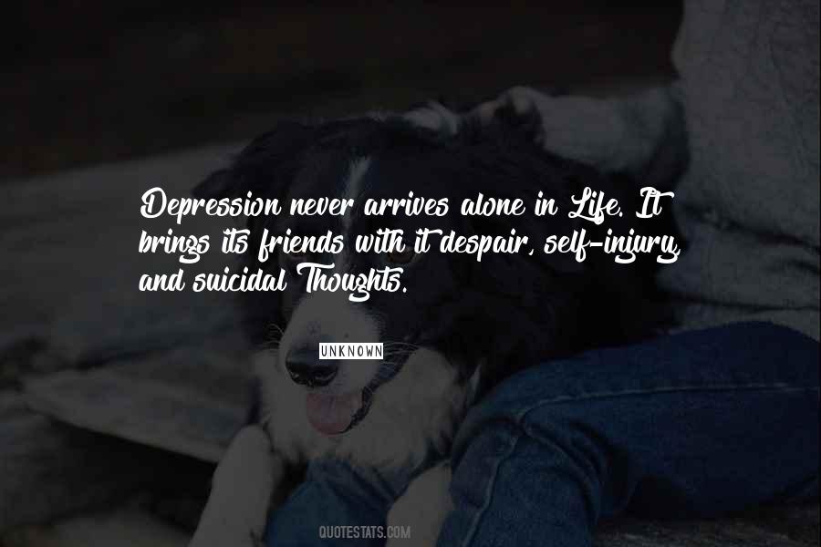 Quotes About Suicidal #228157 Quotes About Suicidal #228157