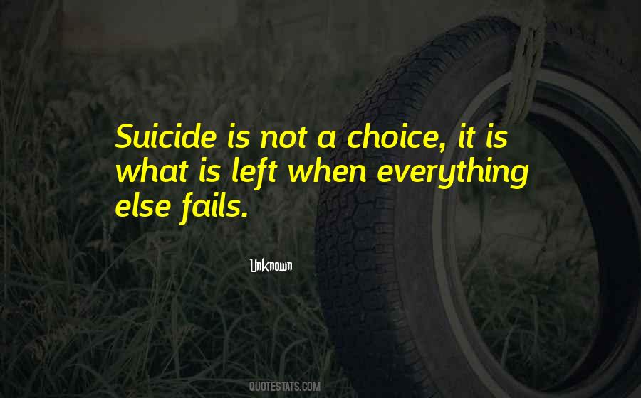 Quotes About Suicidal #274276