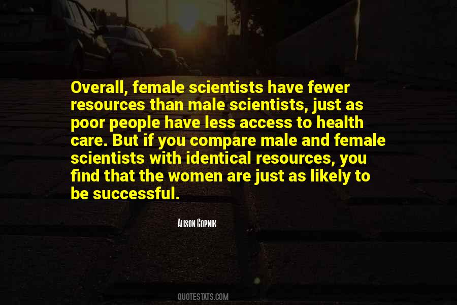Quotes About Female Scientists #1359885