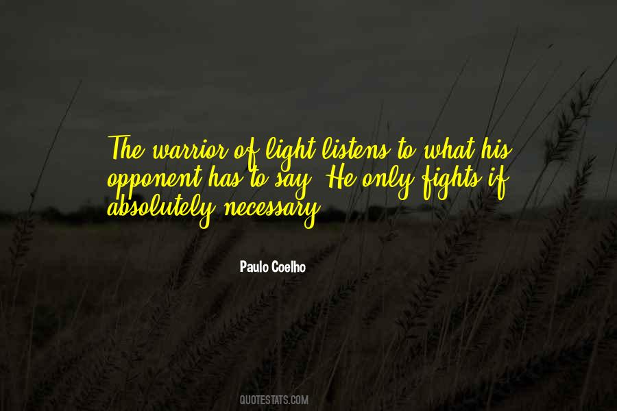 Light Warrior Quotes #1316273
