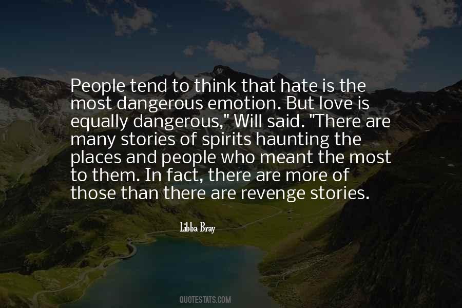 Dangerous Places Quotes #1052300