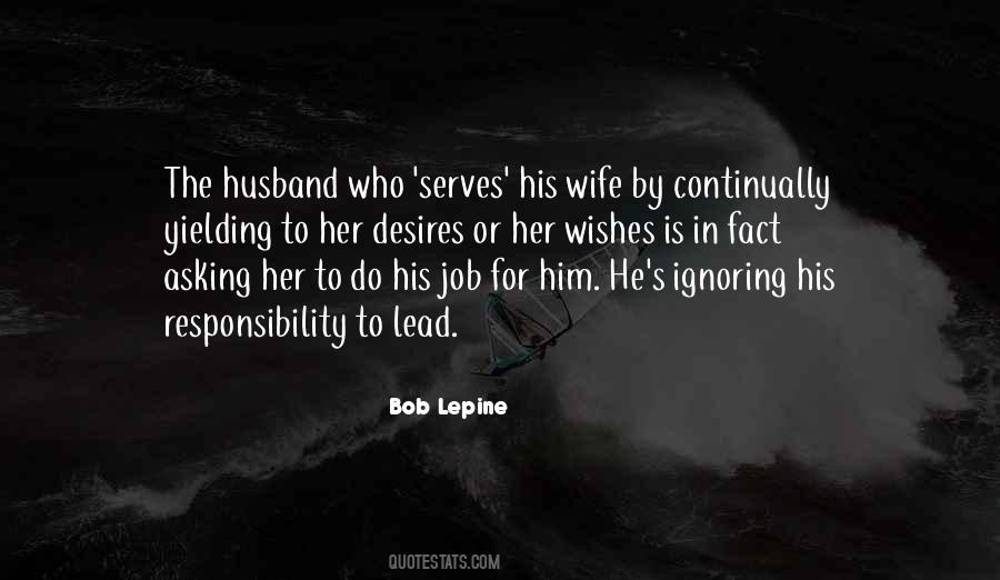 The Husband Quotes #1277065