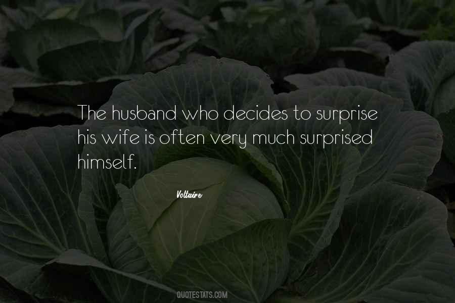 The Husband Quotes #1855301