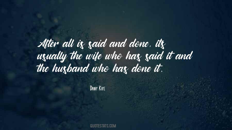 The Husband Quotes #932661