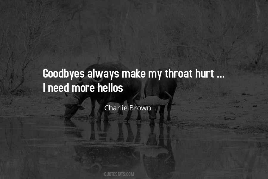 Quotes About Goodbyes #17353