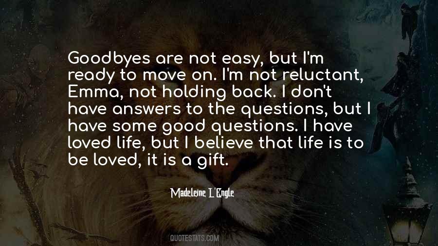 Quotes About Goodbyes #71147