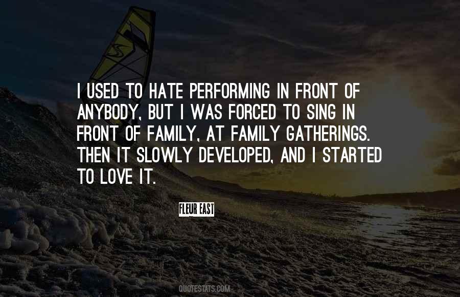 Quotes About Hate Family #202367