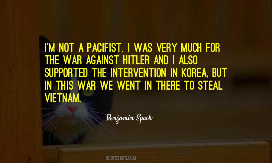 Pacifist Not Quotes #289101