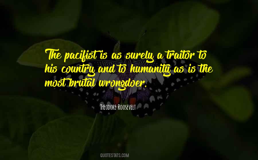Pacifist Not Quotes #620211