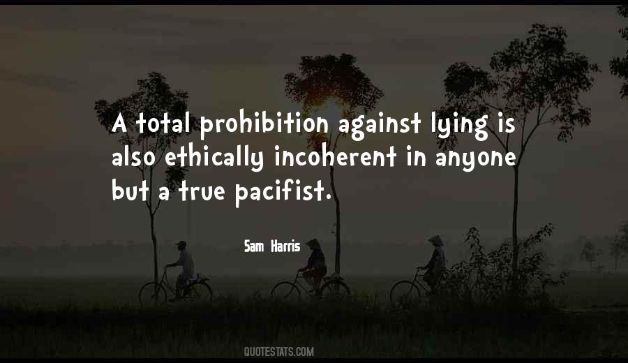 Pacifist Not Quotes #660804