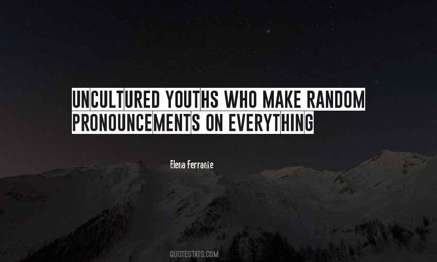 Quotes About Youths #1809631