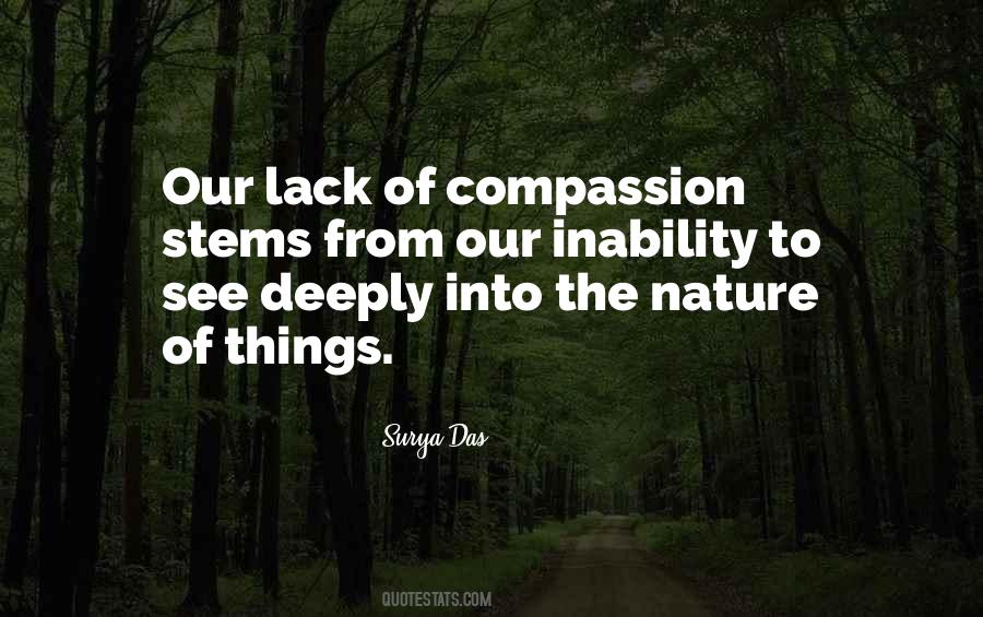 Quotes About Lack Of Compassion #1689503