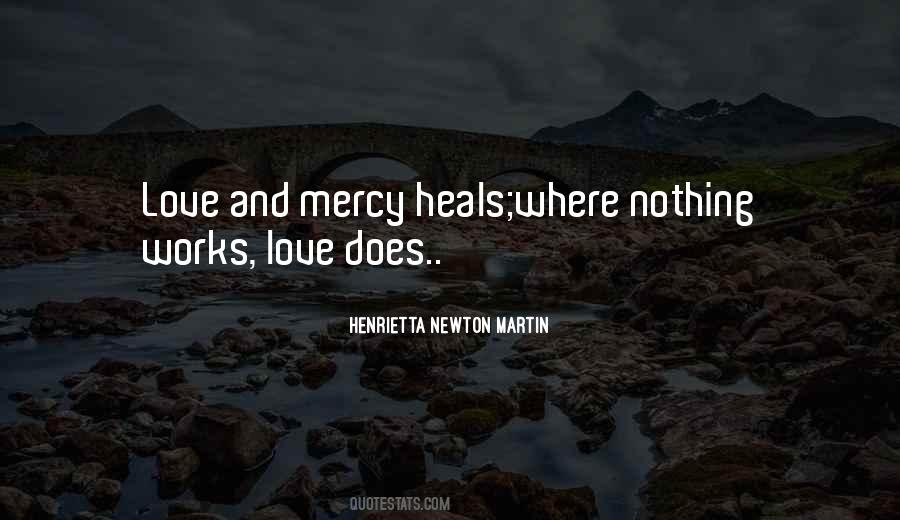 Quotes About Love And Mercy #1617497