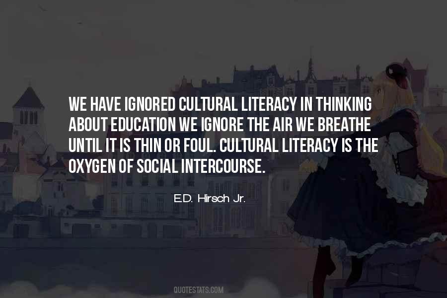 Quotes About Literacy #1261578