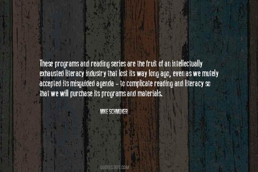 Quotes About Literacy #1275944