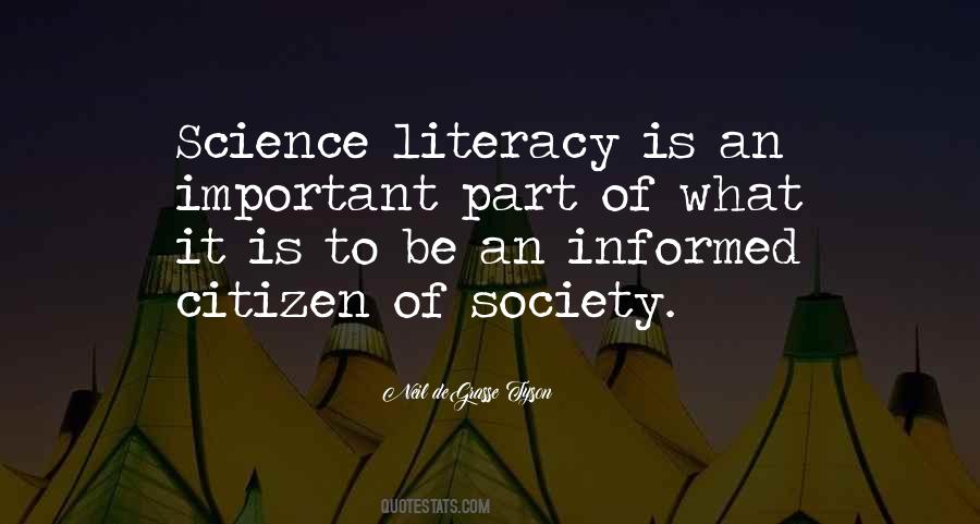 Quotes About Literacy #136512 Quotes About Literacy #136512