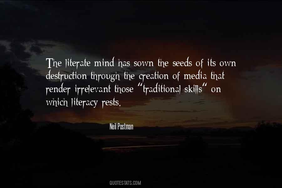 Quotes About Literacy #154066 Quotes About Literacy #154066