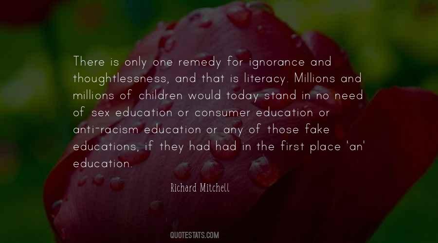 Quotes About Literacy #1817324